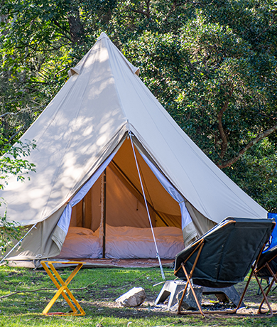 Camping en pleine nature